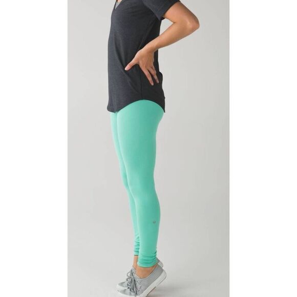 LULULEMON ATHLETICA Wunder Under Pant III In Dark Fuel/Menthol (Reversible) Size - Picture 2 of 5